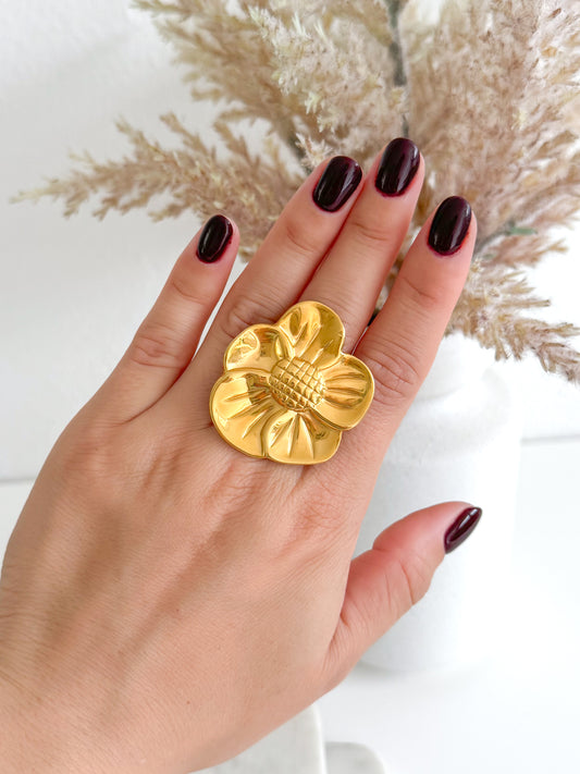 Anillo de flores