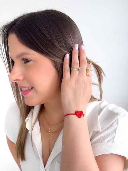 Corazón En Nudos Bracelet - PRE ORDEN