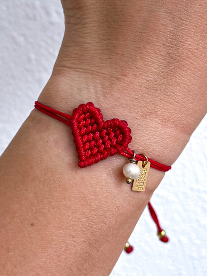 Corazón En Nudos Bracelet