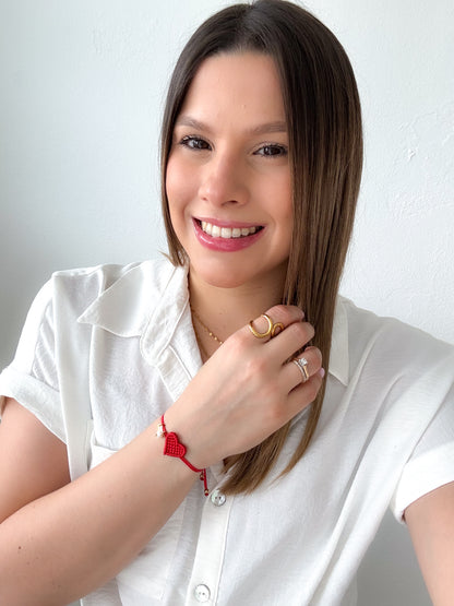 Corazón En Nudos Bracelet - PRE ORDEN