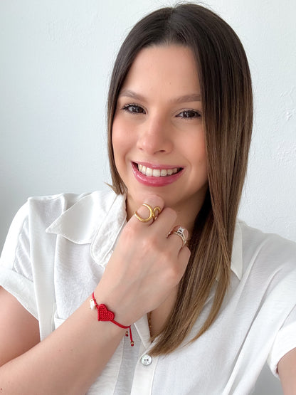 Corazón En Nudos Bracelet - PRE ORDEN