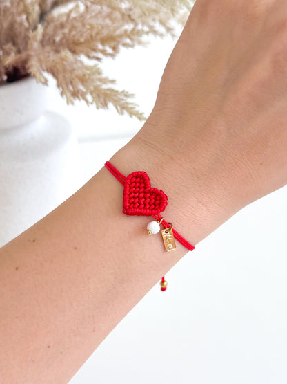 Corazón En Nudos Bracelet - PRE ORDEN