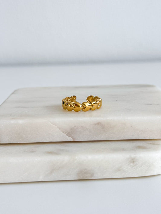 Mini Hearts Ring