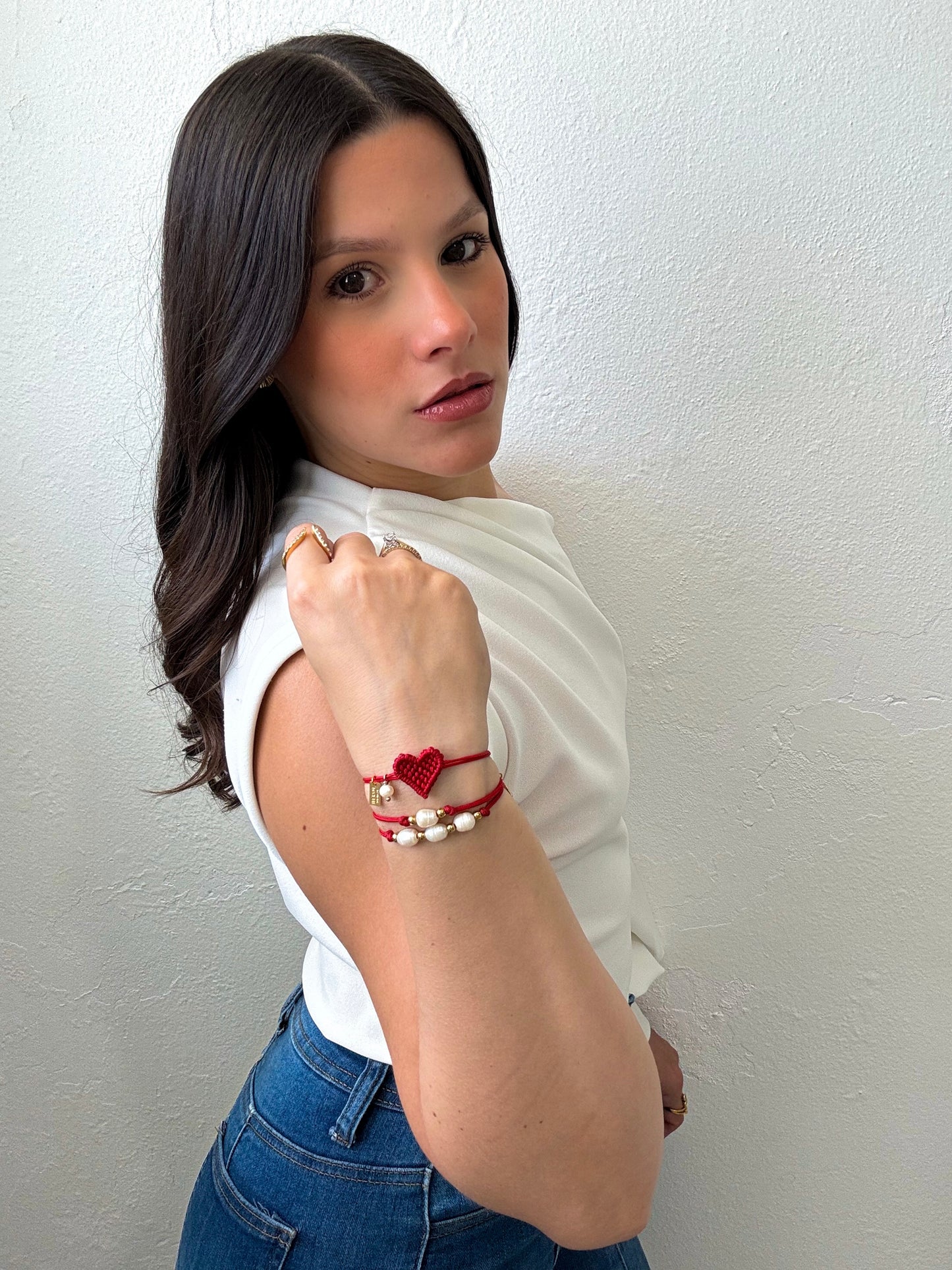 Corazón En Nudos Bracelet