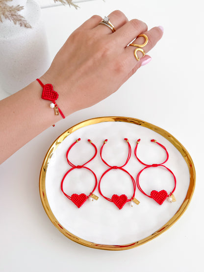 Corazón En Nudos Bracelet - PRE ORDEN