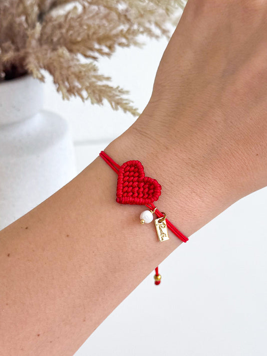 Corazón En Nudos Bracelet